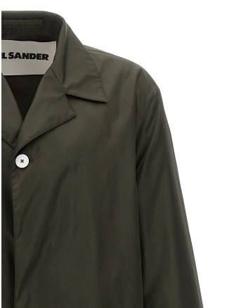 Single-breasted trench coat #