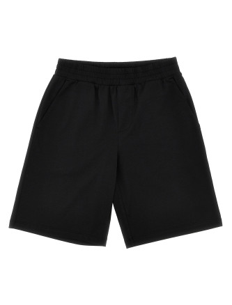 Logo patch Bermuda shorts