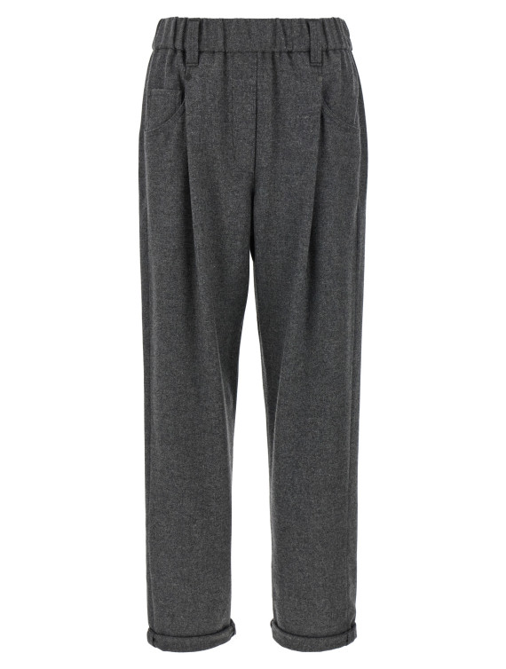 Wool and cashmere pants #1