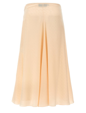 FF silk skirt #