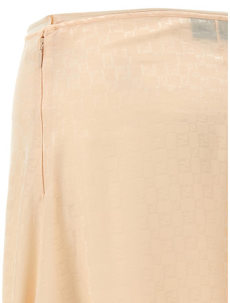 FF silk skirt #