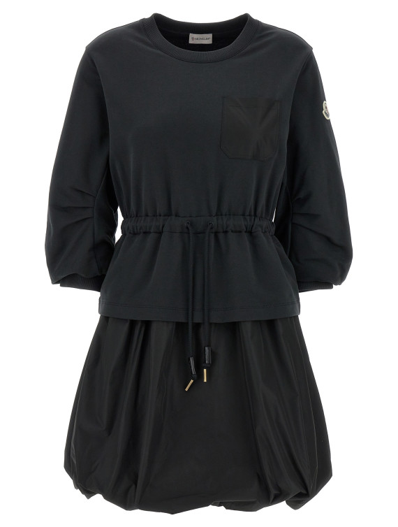 Two-material dress #1