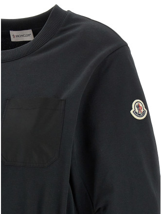 Two-material dress #