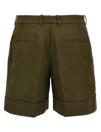 Linen bermuda shorts #