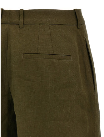 Linen bermuda shorts #