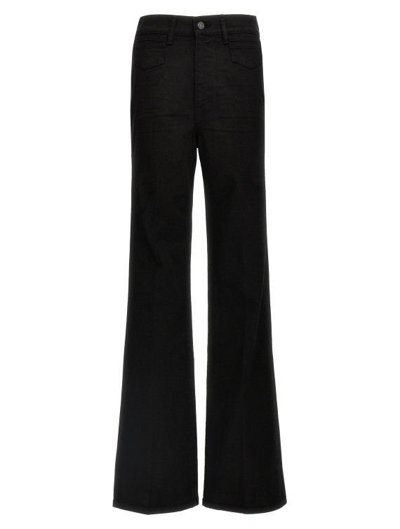 'Stretch Twill Denim Wide Flare' jeans #1
