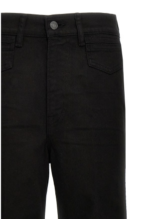 'Stretch Twill Denim Wide Flare' jeans #