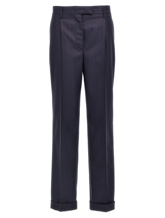 Pinstripe pants