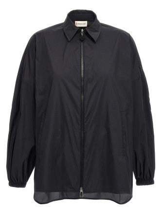 Ruffled windbreaker #