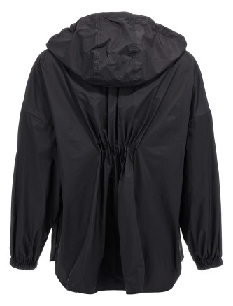 Ruffled windbreaker #