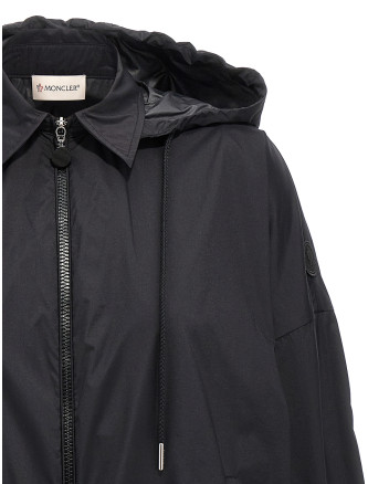 Ruffled windbreaker #