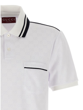 GG jacquard polo shirt #