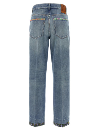 Valentino Garavani floral jeans #