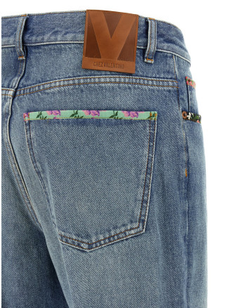 Valentino Garavani floral jeans #