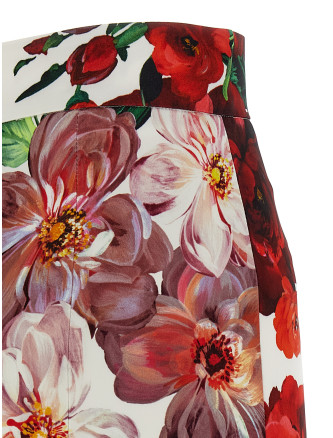 Floral longuette skirt #