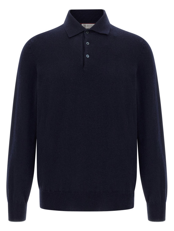 Cashmere polo shirt #1