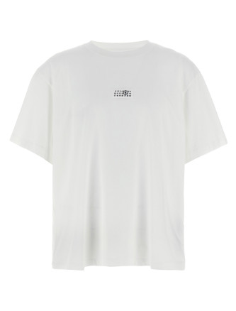 'Numeric signature MM6' patch t-shirt