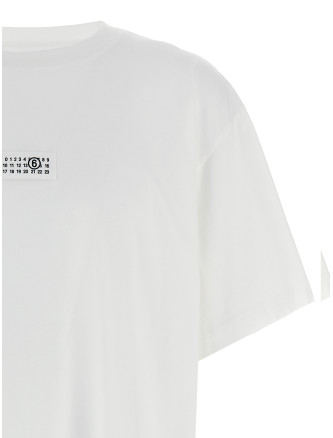 'Numeric signature MM6' patch t-shirt #