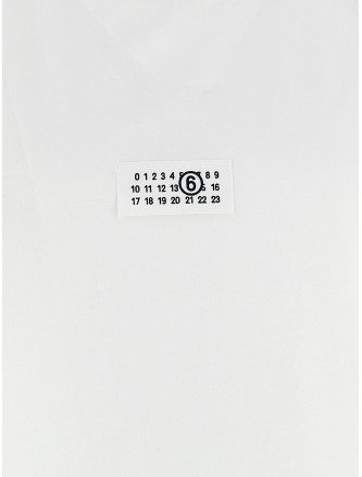 'Numeric signature MM6' patch t-shirt #