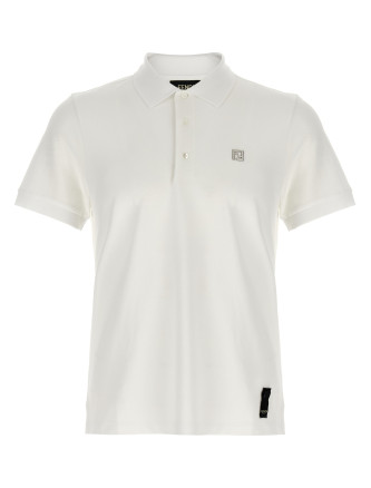 FF metallic logo polo shirt