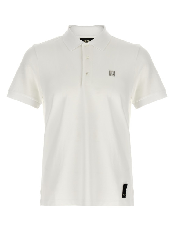 FF metallic logo polo shirt #1