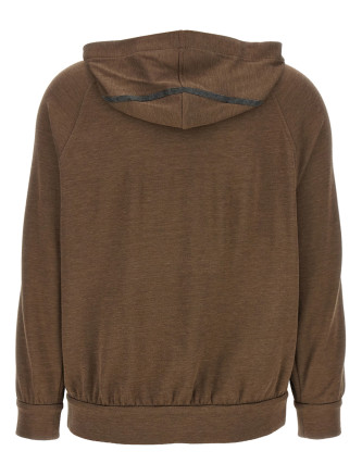 'Shiny Trims' hoodie #