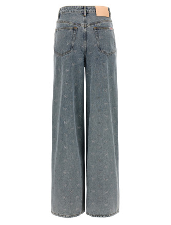 'Light Blue Diamante Bow' jeans #
