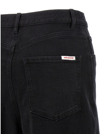 'Black Barrel Leg' jeans #