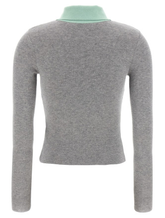 'Grey Merino Wool' cardigan #