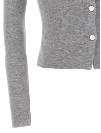 'Grey Merino Wool' cardigan #