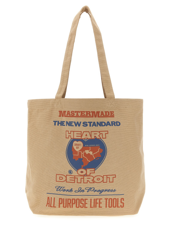 'Canvas Graphic Tote' shopping bag #1