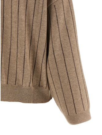 Sequin cashmere sweater #