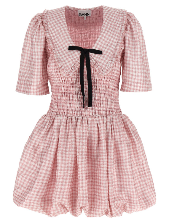 'Pink Check' dress #1