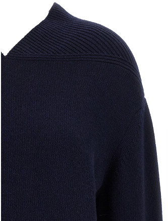 'V-neck Yoke detail' sweater #