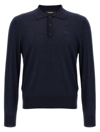 Logo embroidery polo shirt