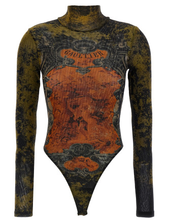 'Médaillon' bodysuit
