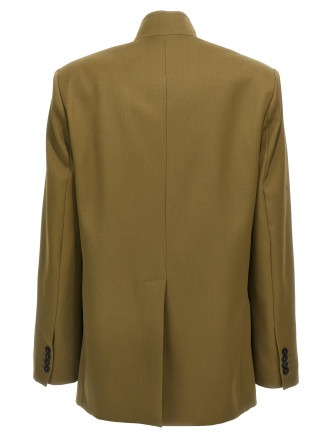 Maxi shoulder strap blazer #