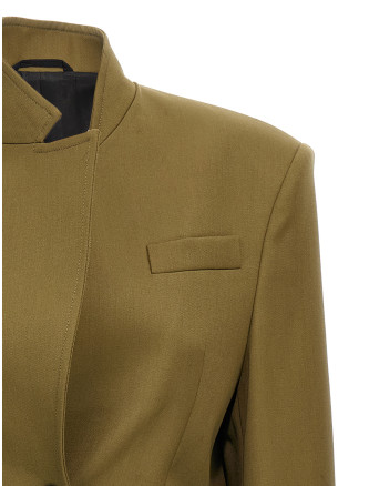 Maxi shoulder strap blazer #