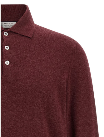 Cashmere polo shirt #