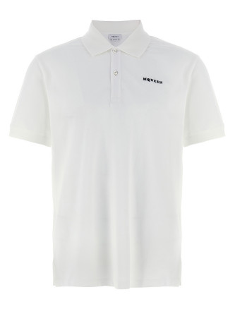 Logo embroidery polo shirt