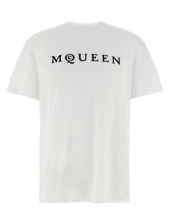 Flocked 'McQueen' T-shirt