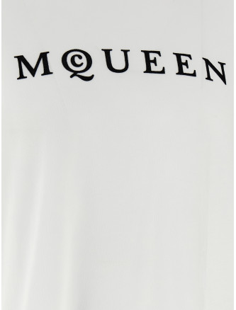 Flocked 'McQueen' T-shirt #