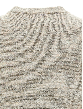 Bouclé knit vest #