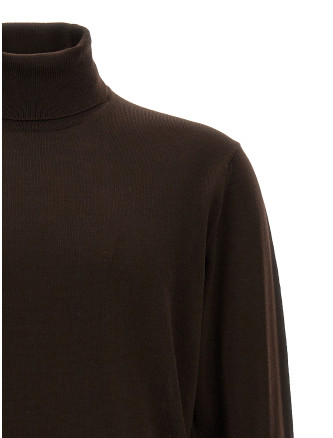 Wool turtleneck sweater #