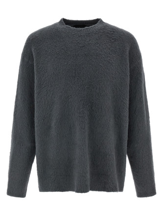 Shearling cotton sweater