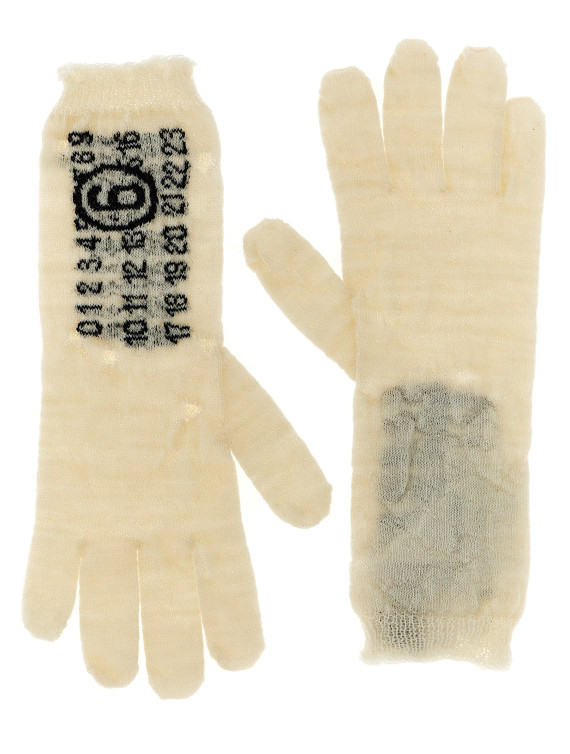 'Numeric signature MM6' gloves #1