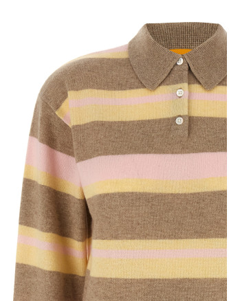 'Collegiate Stripe' polo shirt #