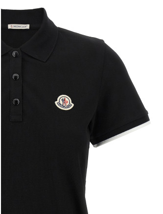 Logo patch polo shirt #