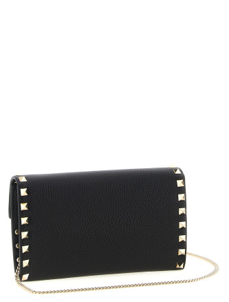 Valentino Garavani 'Rockstud' wallet on chain #