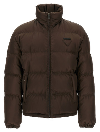 Logo down jacket